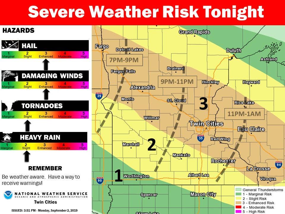 Severe storms make their way through Twin Cities - Bring Me The News