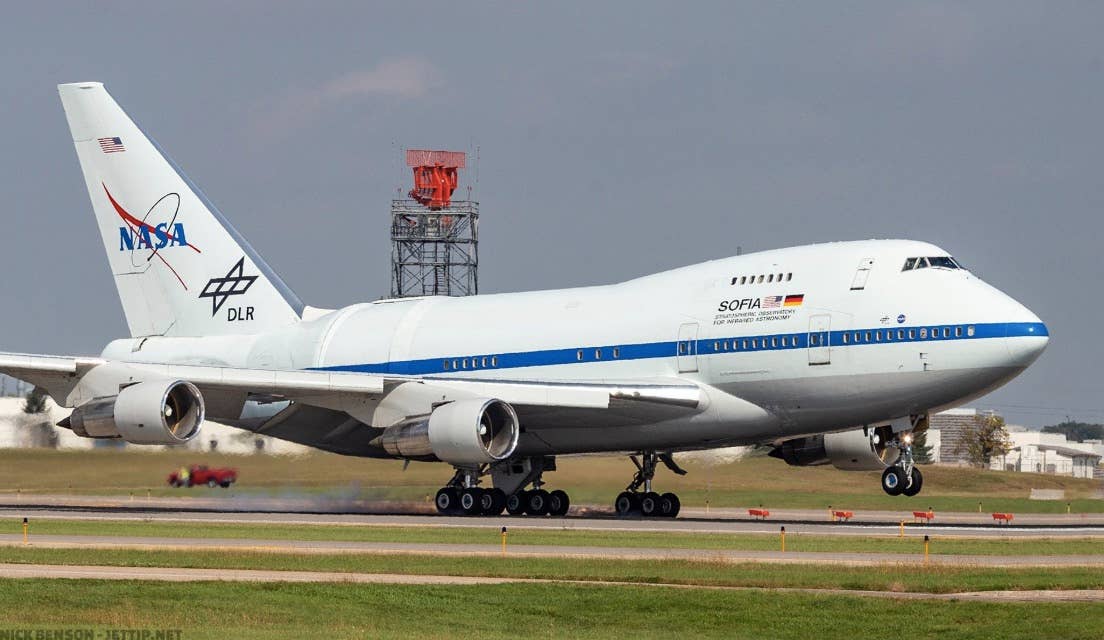 NASA's Boeing 747-mounted telescope makes a stop at MSP Airport