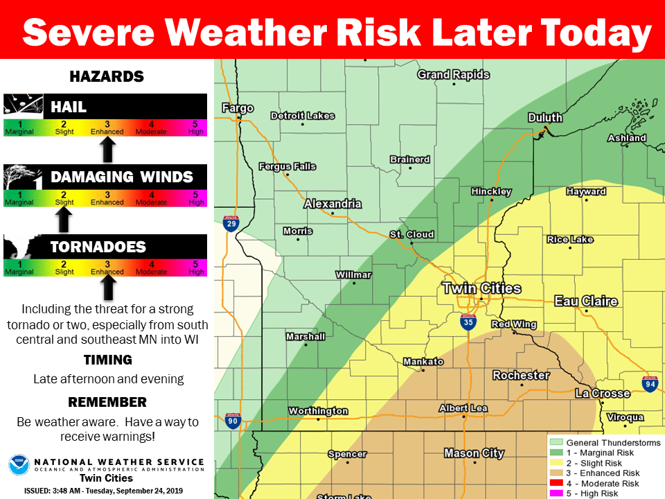 Severe weather: Strong tornadoes, very large hail possible in southern ...