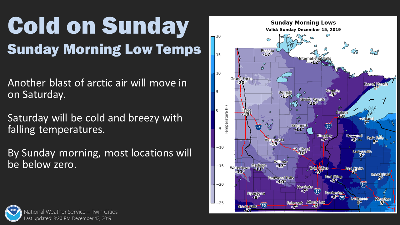 Light snow Friday before blast of cold returns for the weekend in ...