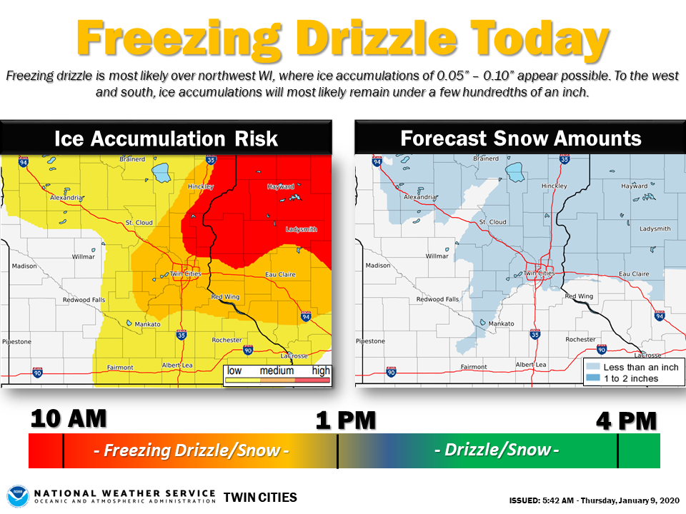 Freezing drizzle could create icy roads Thursday morning - Bring Me The ...