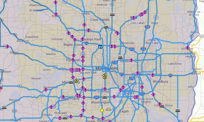 Twin Cities roads are an icy nightmare, dozens of crashes reported ...