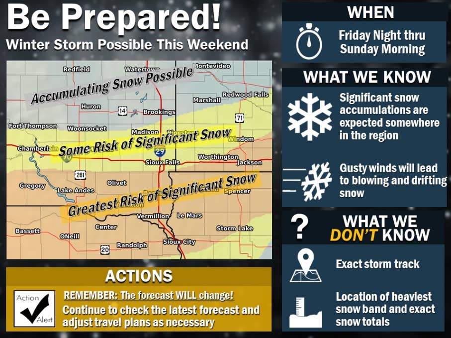 Winter storm watch already issued for part of southwest Minnesota ...