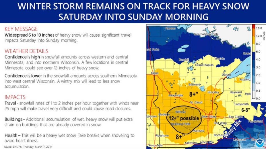Winter storm watch: Big snow totals expected in Twin Cities this ...