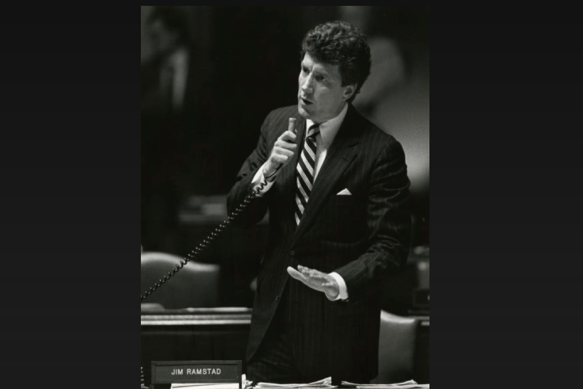 Watch former Rep. Jim Ramstad's memorial service online - Bring Me The News