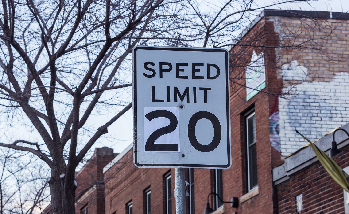 The speed limit on Minneapolis streets is now officially 20 mph