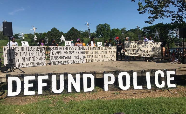 City council announces plan to disband Minneapolis Police Department ...