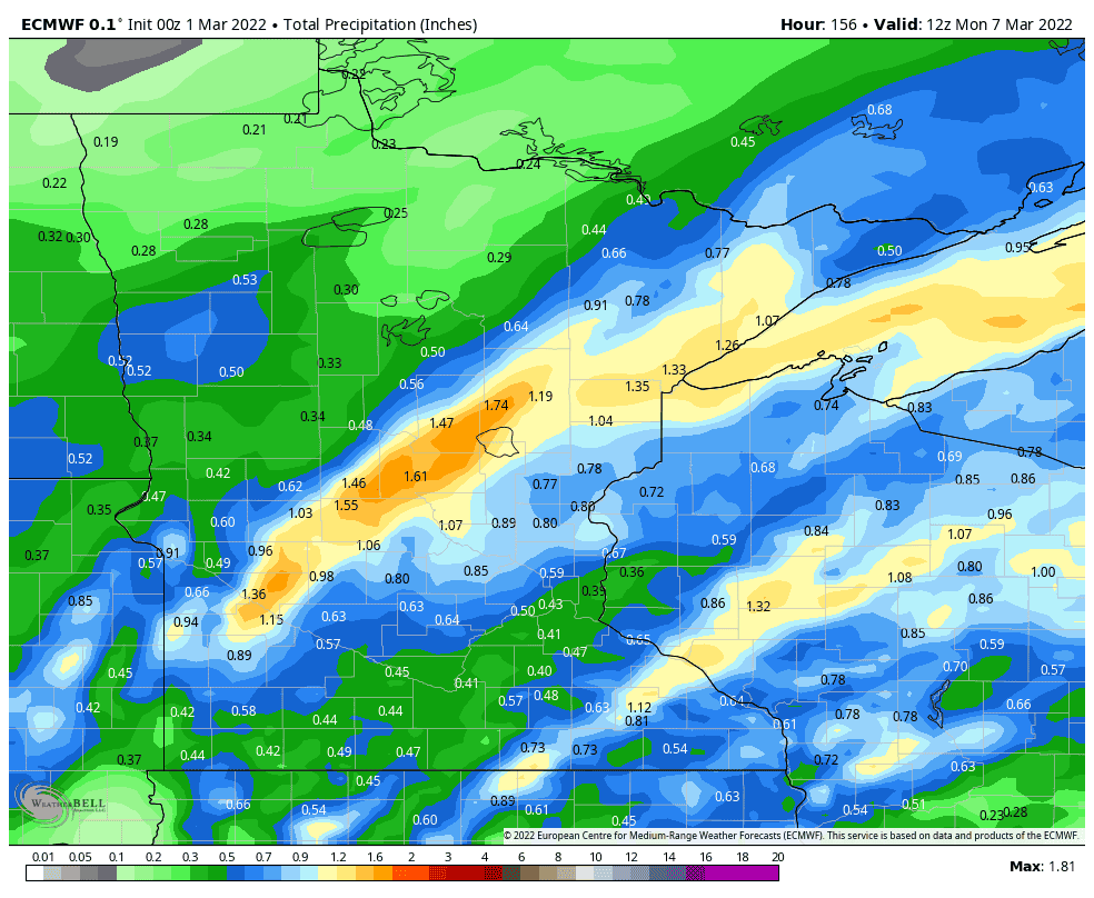 Tuesday update: Weekend winter storm will pack a punch in Minnesota ...