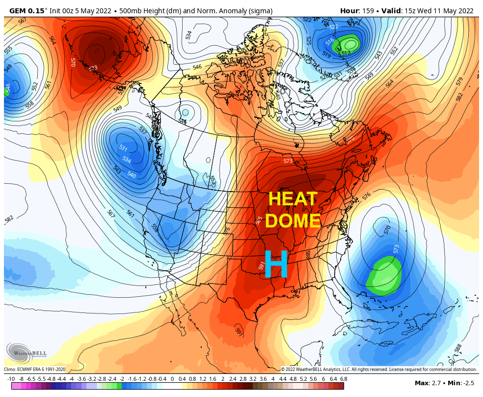 Heat dome, severe storms possible in Minnesota next week - Bring Me The ...