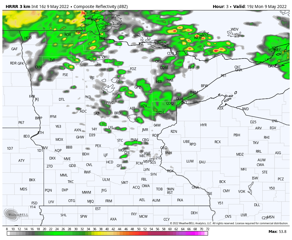 Tornadoes, very large hail possible Monday afternoon in Minnesota ...
