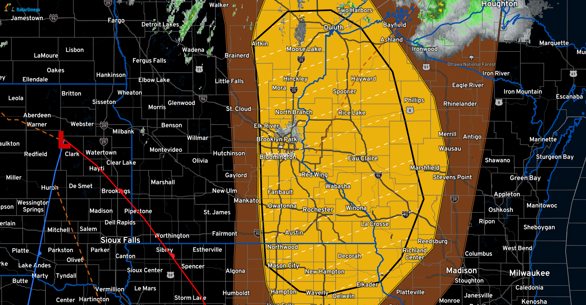 Tornadoes, very large hail possible Monday afternoon in Minnesota ...