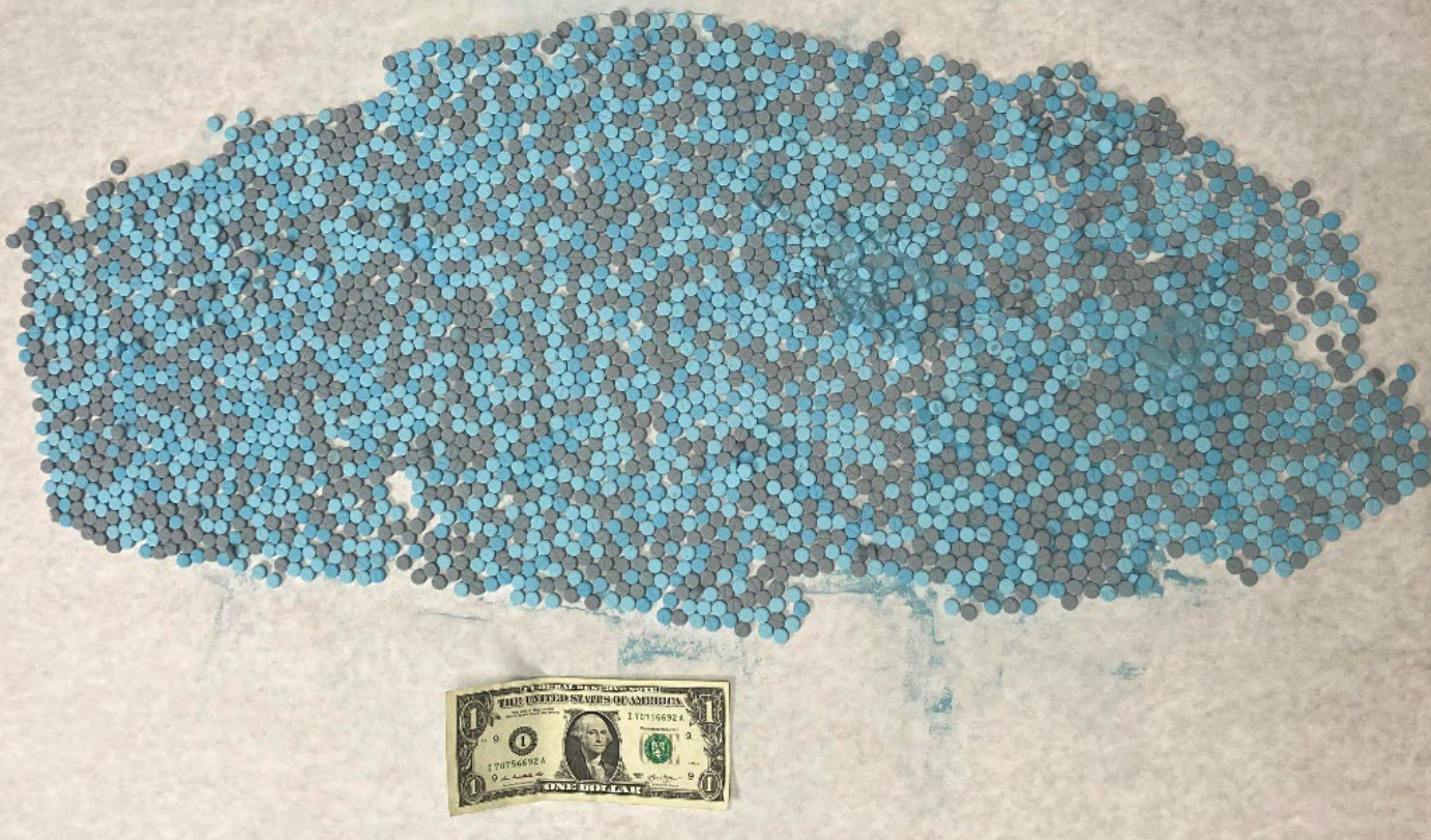 Couple charged after $75k worth of fentanyl pills seized during traffic ...