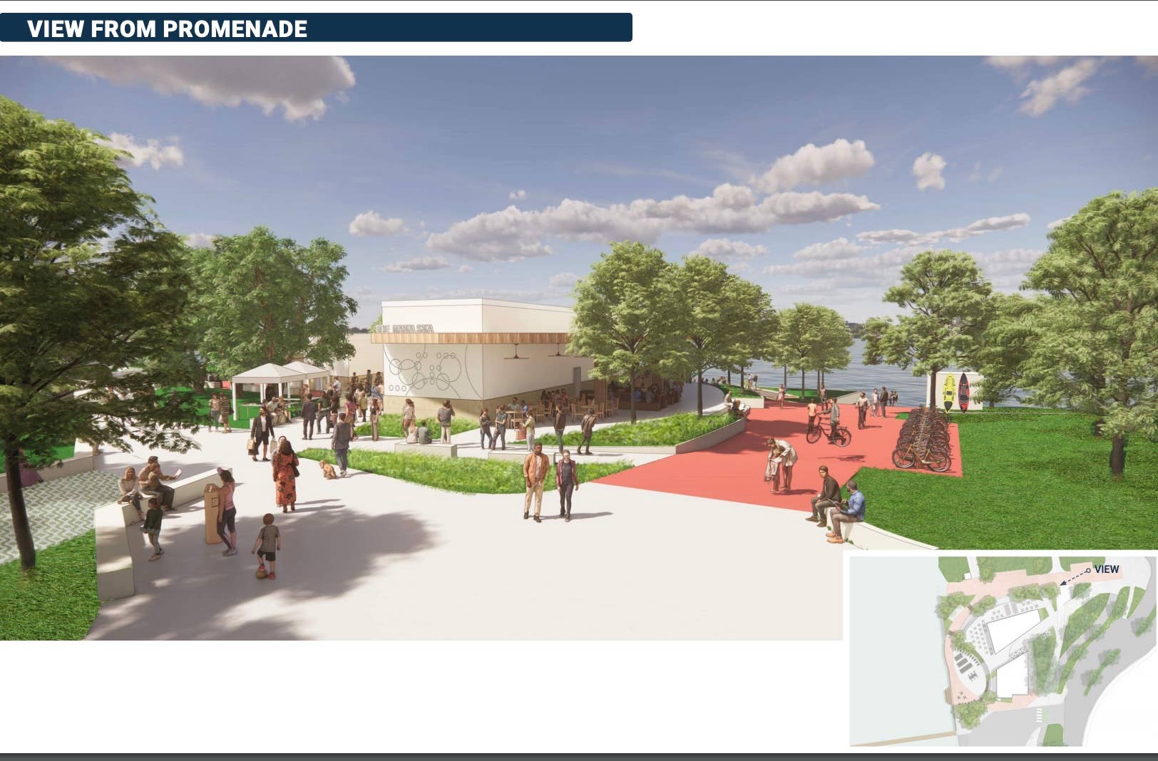 Revealed: Chosen plan for new Bde Maka Ska pavilion - Bring Me The News