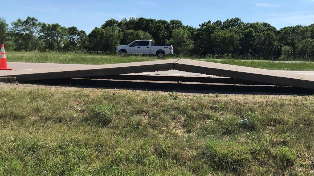 MNDOT: Extreme heat brings danger of pavement buckling - Bring Me The News