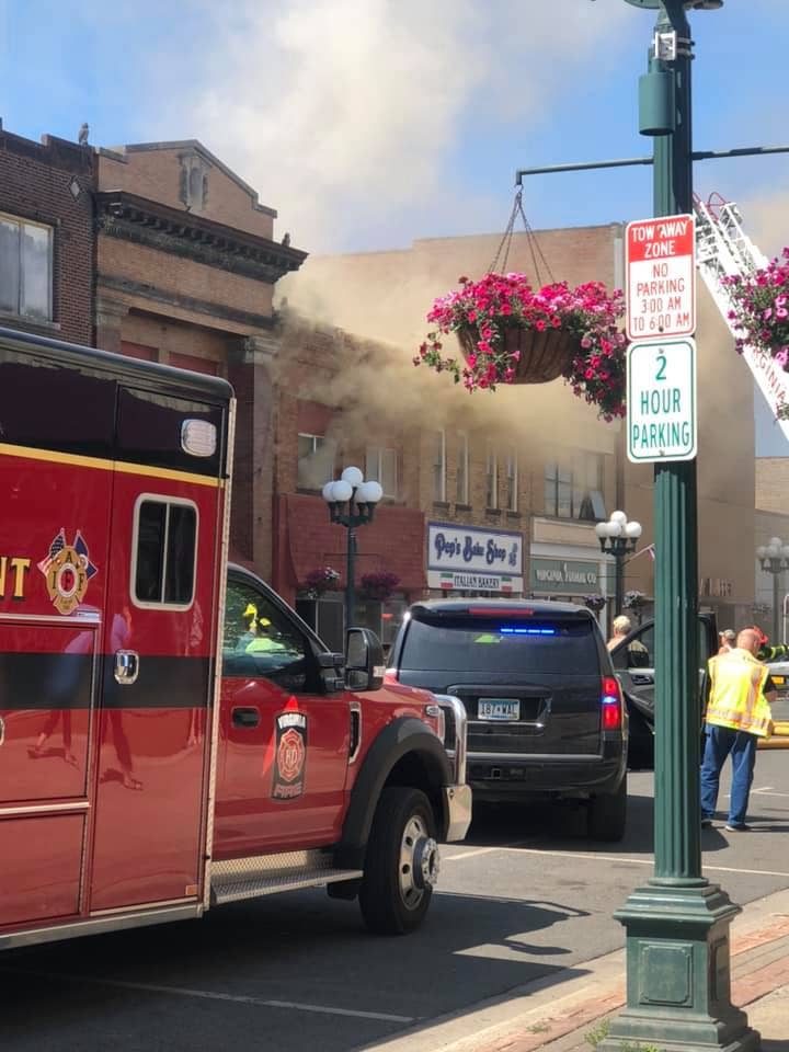 Fire crews battling large blaze in downtown Virginia - Bring Me The News