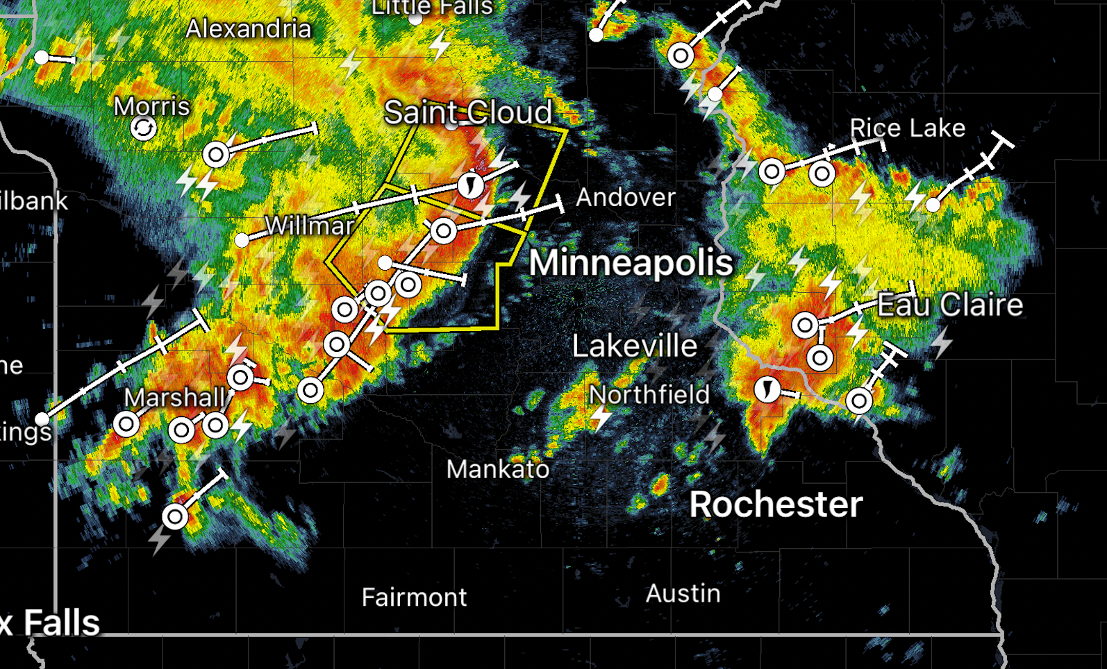 Damaging winds possible as severe storms to hit Twin Cities this ...