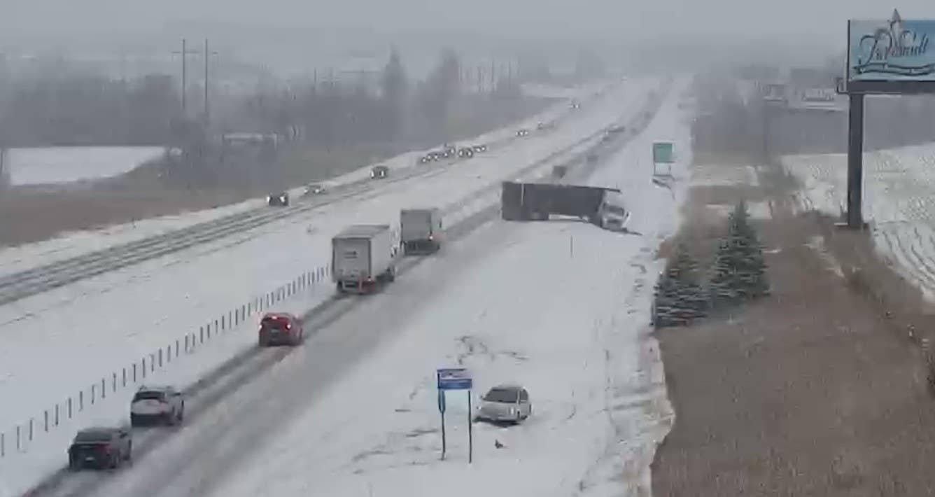 Slick roads and multiple crashes on southern Minnesota roads Friday ...