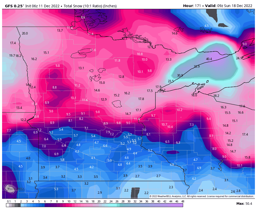 Winter storm watch: It's going to be a messy week in Minnesota - Bring ...