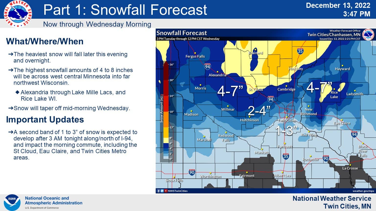 Roads worsening as rain changes to snow in Minnesota - Bring Me The News