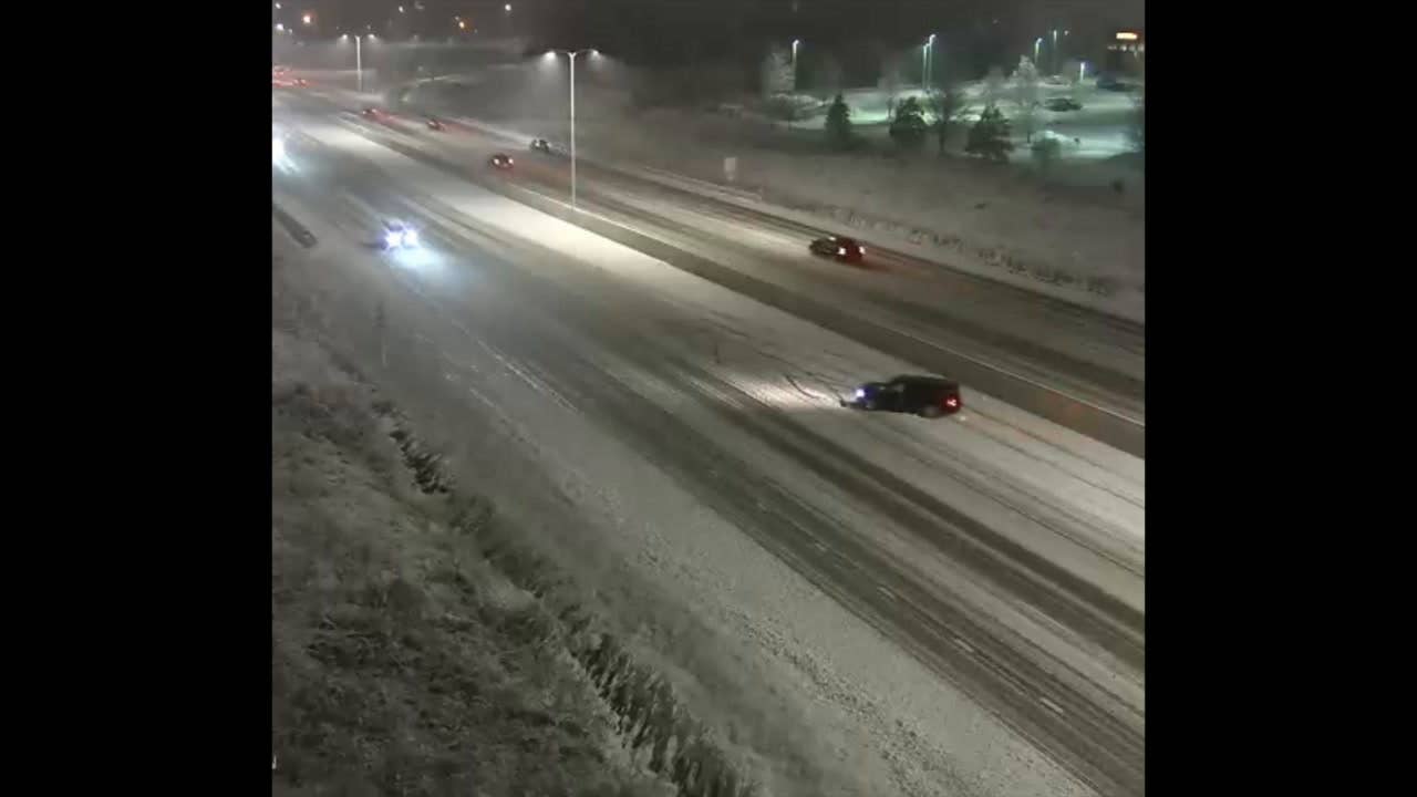 Video: Heavy snow, ice lead to hundreds of crashes across Minnesota ...