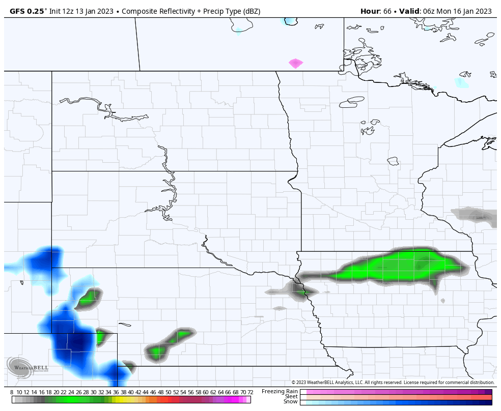 Rain to snow Monday; where will bigger winter storm track next week ...