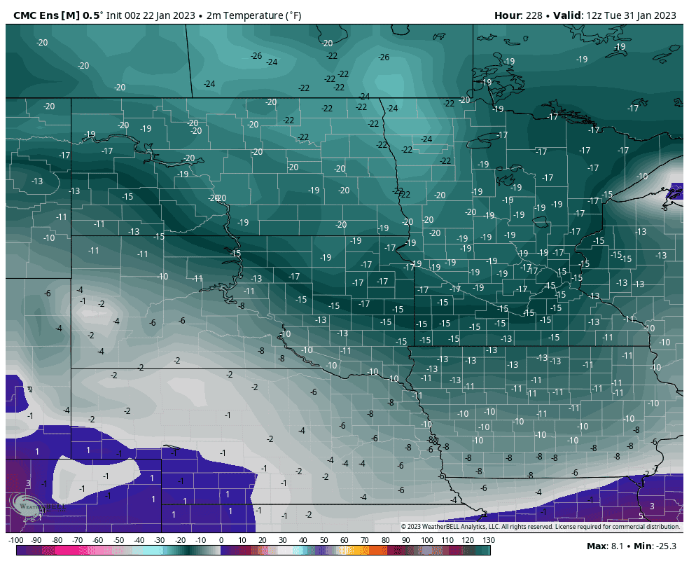 A significant blast of Arctic air could invade Minnesota soon - Bring ...