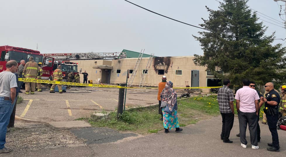 Arson suspected as fire causes significant damage to St. Paul mosque ...