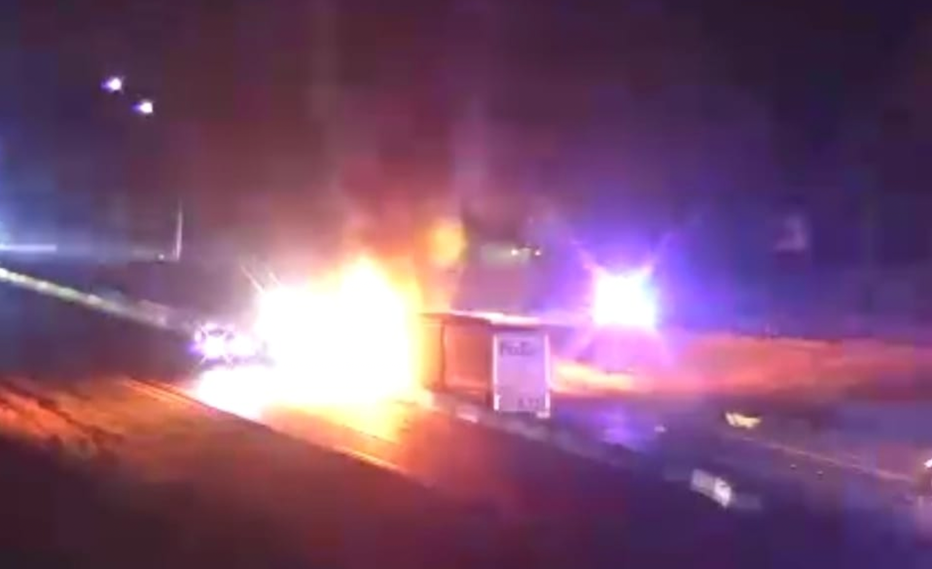 Wrong-way driver killed after crashing into FedEx truck on I-94 - Bring ...