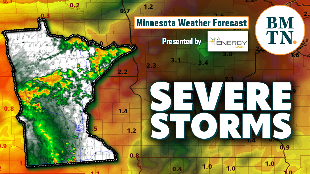 Minnesota weather: Update to Saturday's severe threat - Bring Me The News