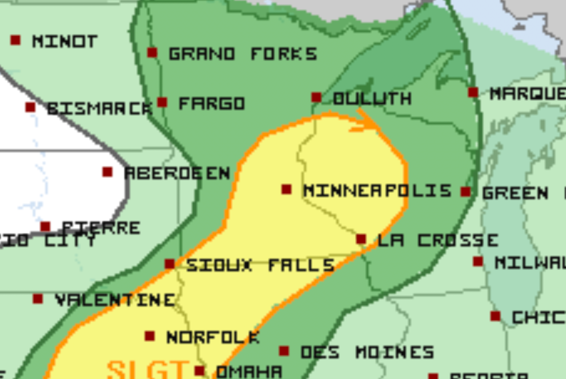 Severe storms possible Wednesday; extreme heat next week in Minnesota ...
