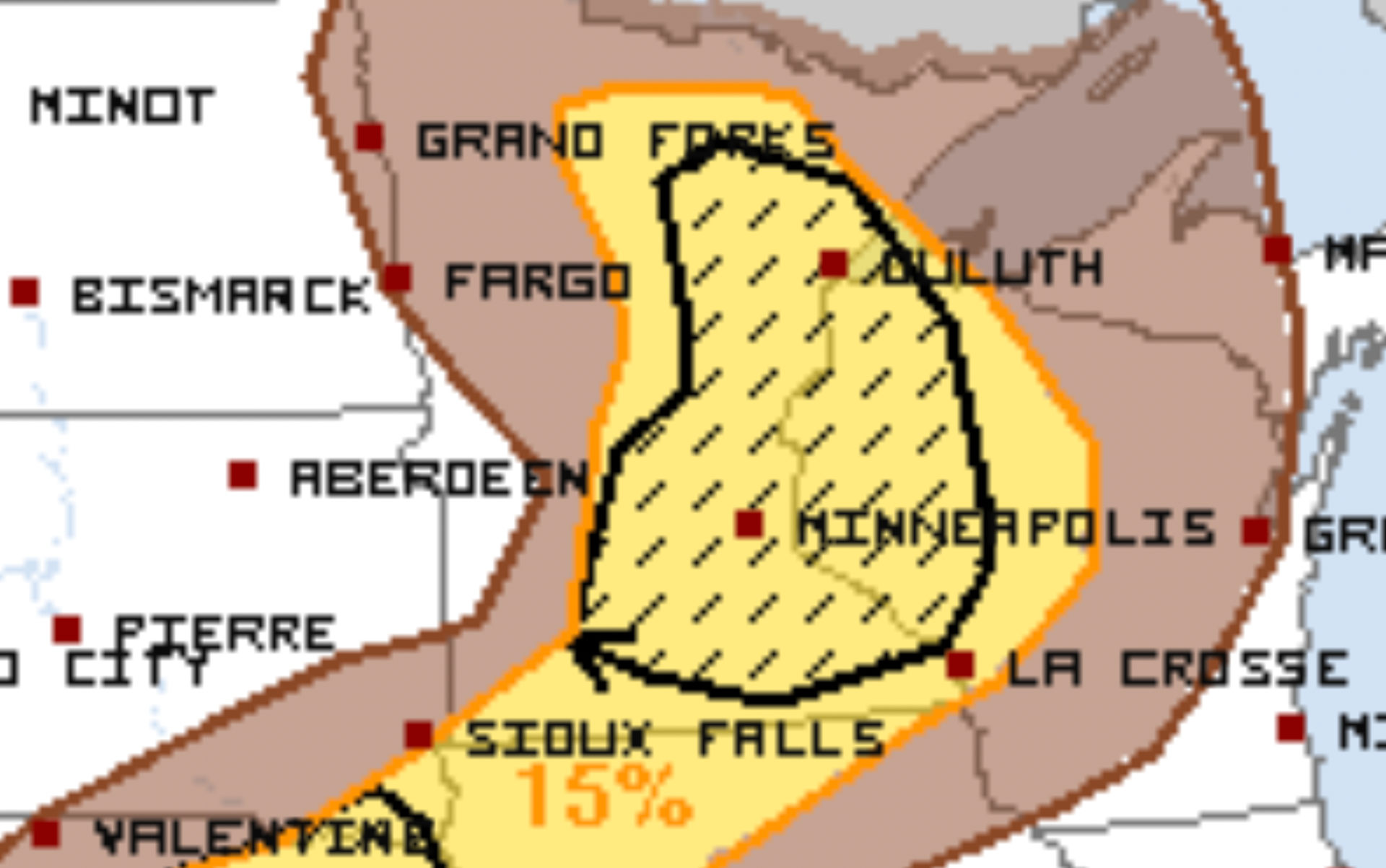 Wednesday severe weather threat in Minnesota and eyes on big-time heat ...
