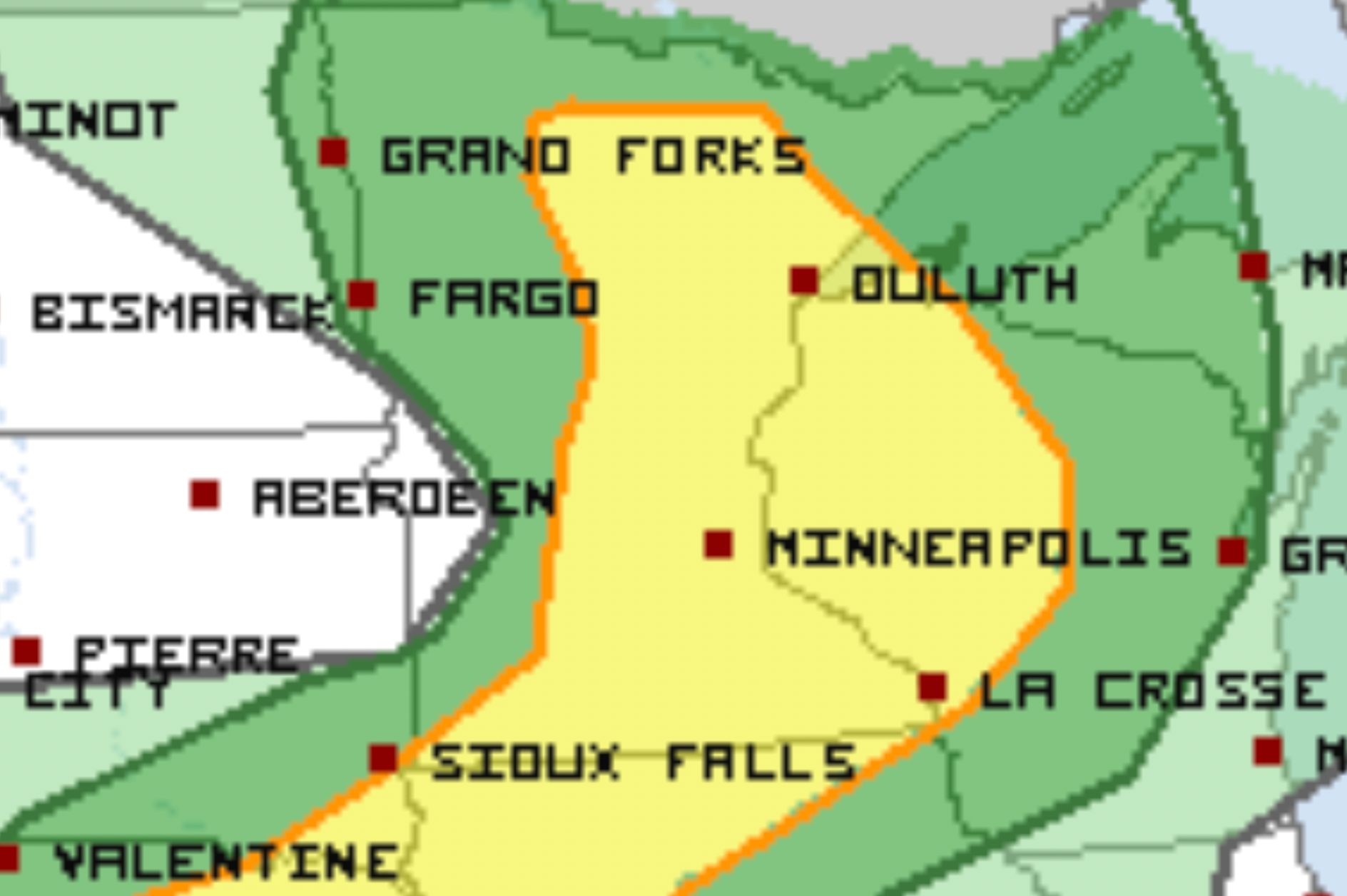 Wednesday severe weather threat in Minnesota and eyes on big-time heat ...