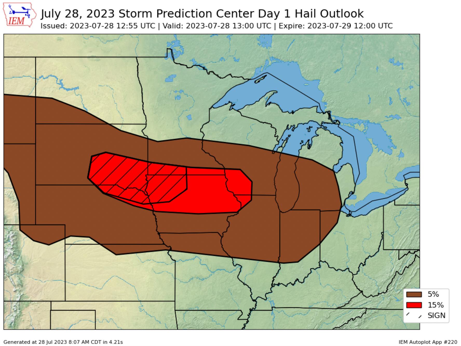Thursday rain totals and where severe storms could develop again Friday ...