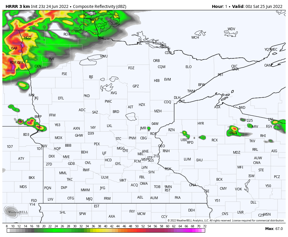 80 mph winds, large hail possible with severe storms in MN - Bring Me ...