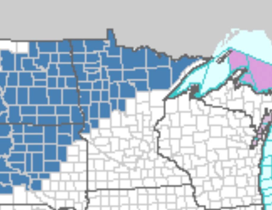 Winter storm watches issued in Minnesota ahead of snow; latest on rain ...