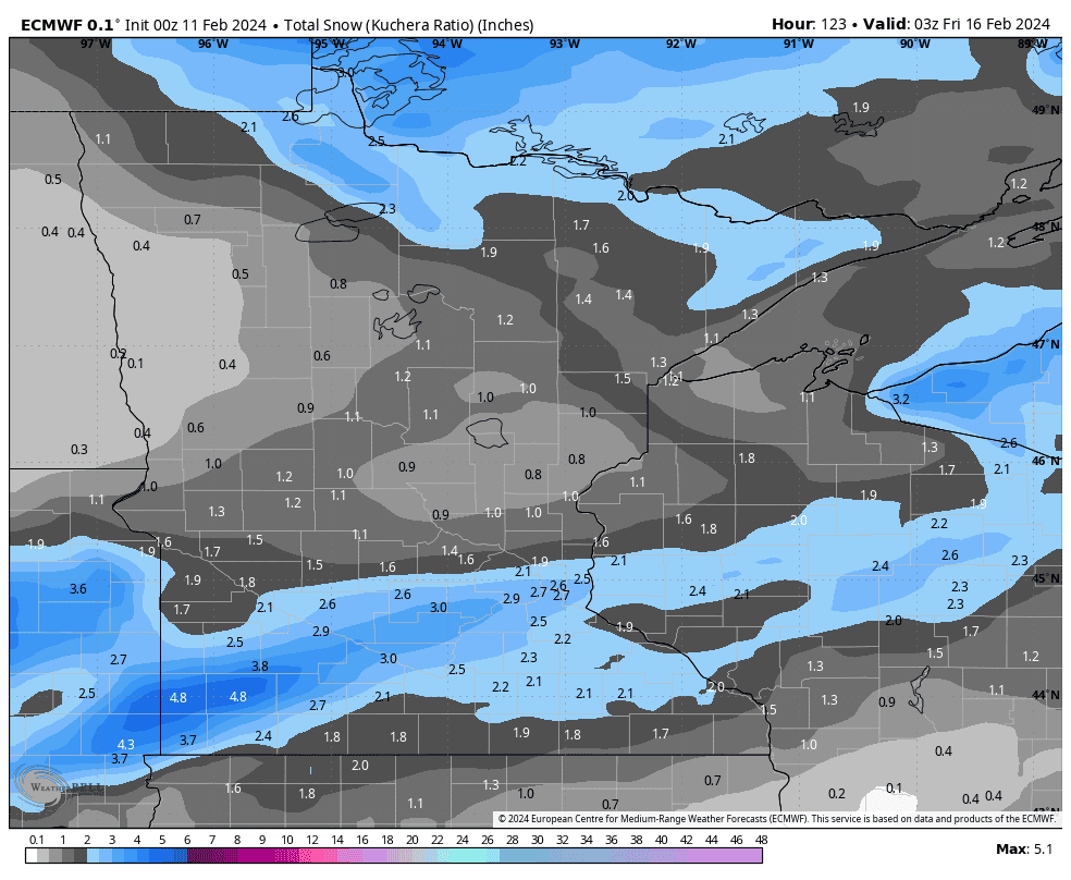Mid-week system MIGHT produce snow in Minnesota - Bring Me The News
