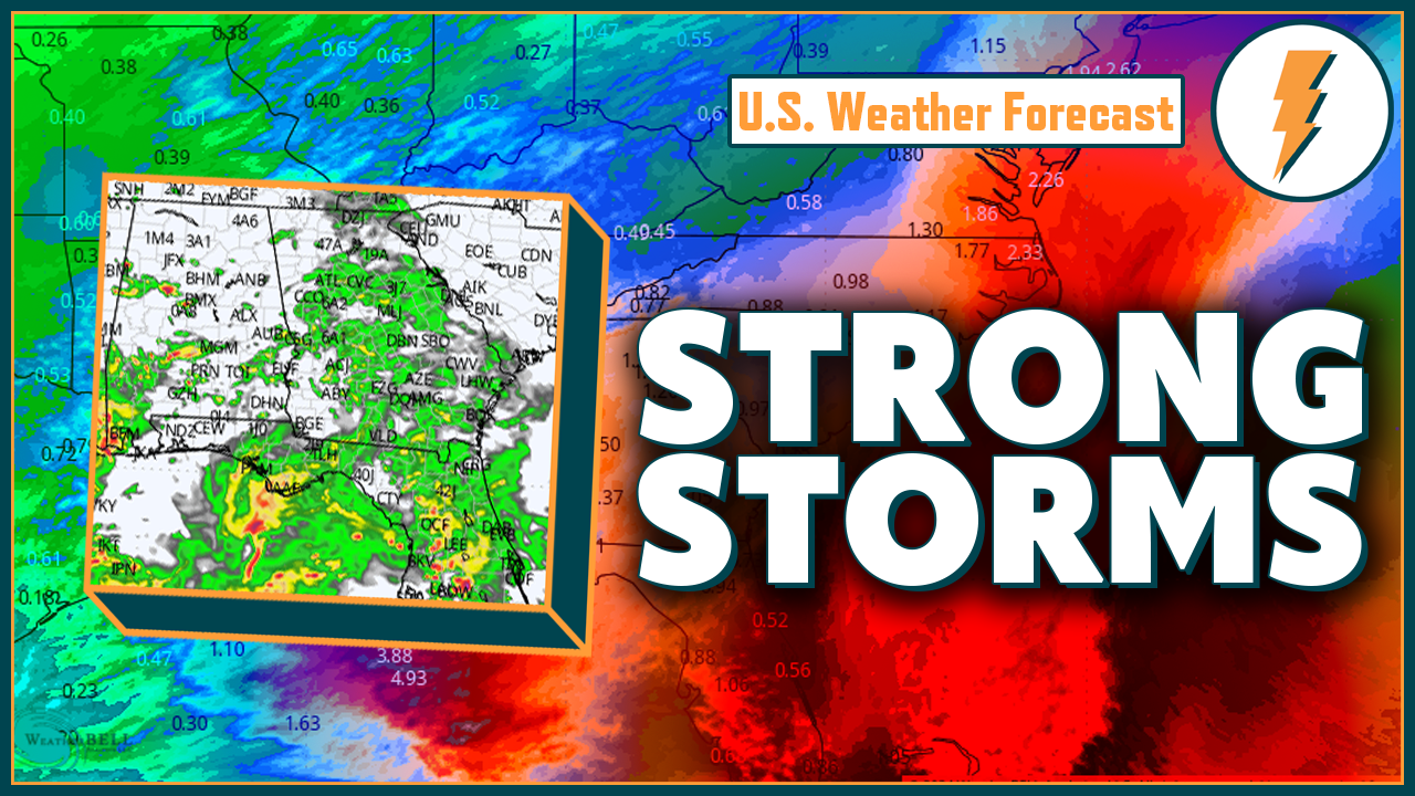 Tracking strong storms, soaking moisture across the country - Bring Me ...