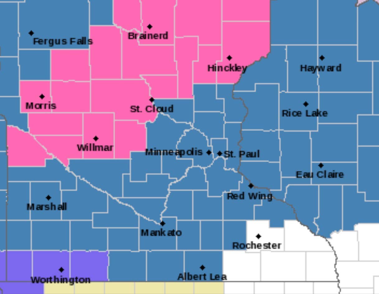 Winter storm warnings issued as 12+ inches of snow bears down on ...