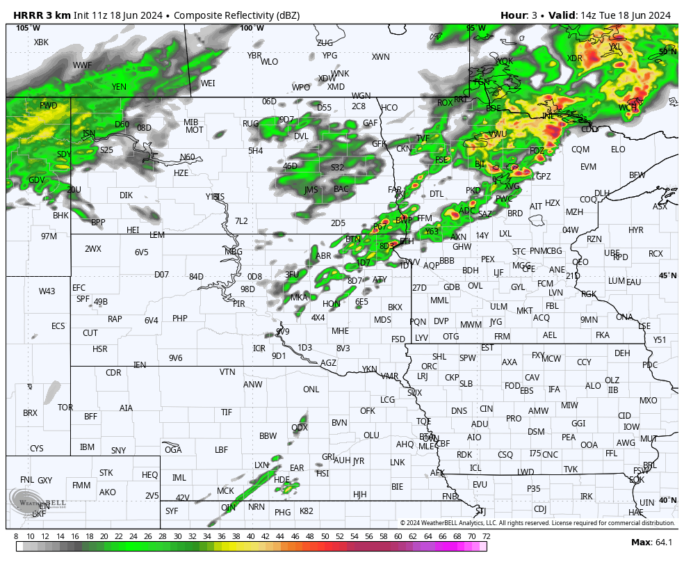 Severe weather Tuesday in Minnesota: Damaging winds, large hail the ...