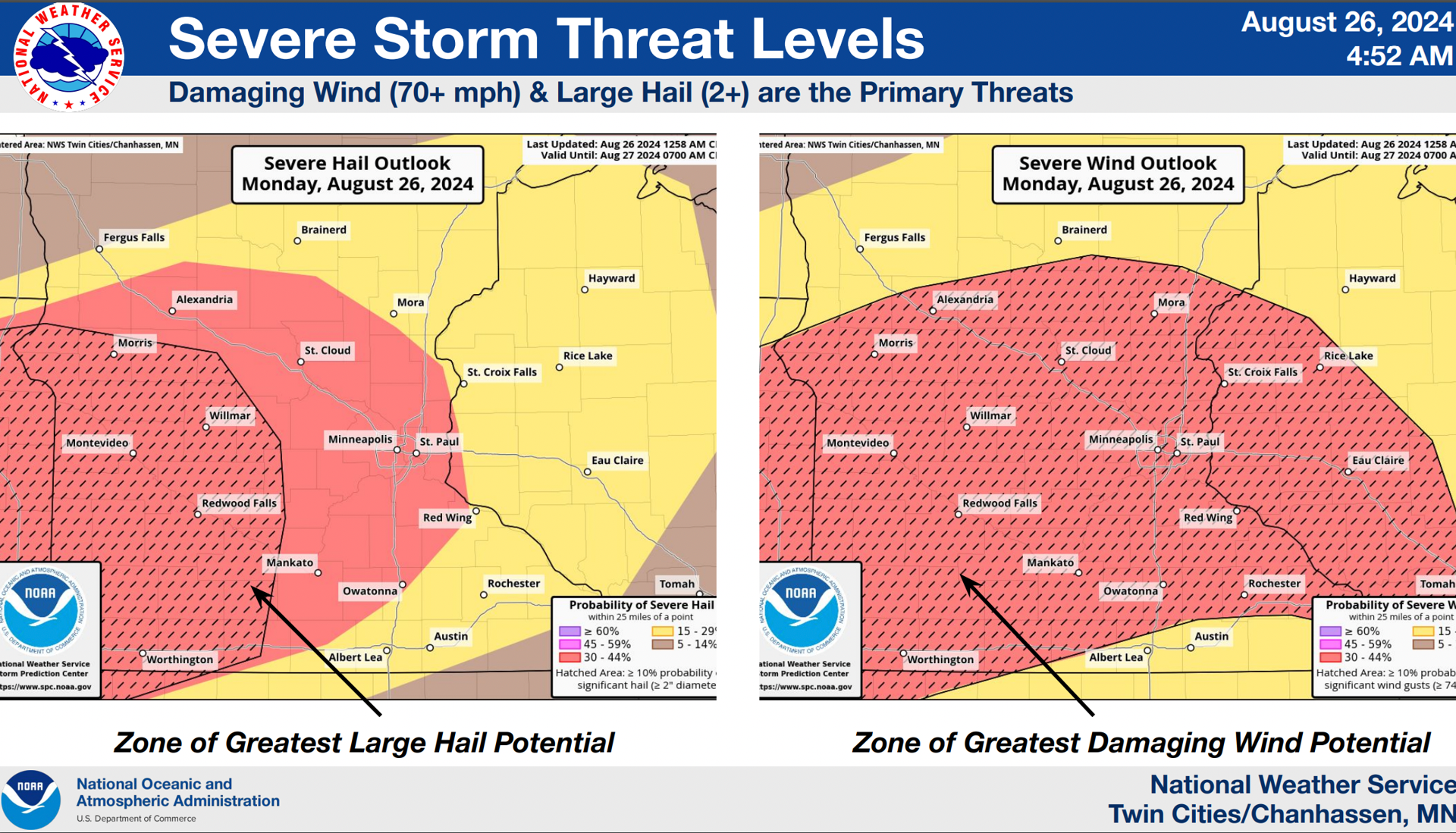 Extreme heat indices, significant severe storms in Minnesota - Bring Me ...