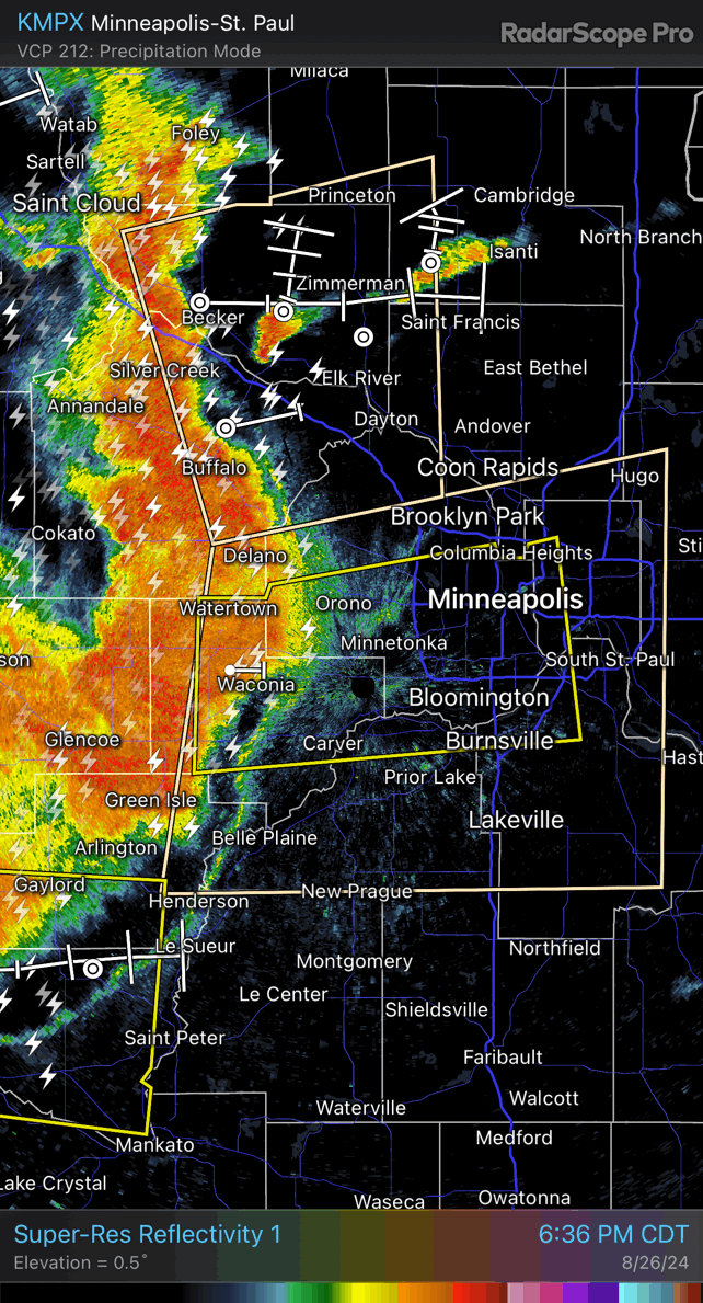 Live updates: Watch issued as severe storms erupt in Minnesota Monday ...