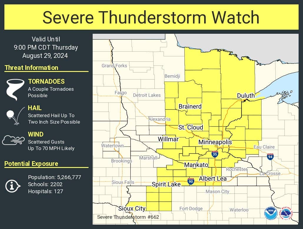 Live updates: Severe storms moving across Minnesota - Bring Me The News