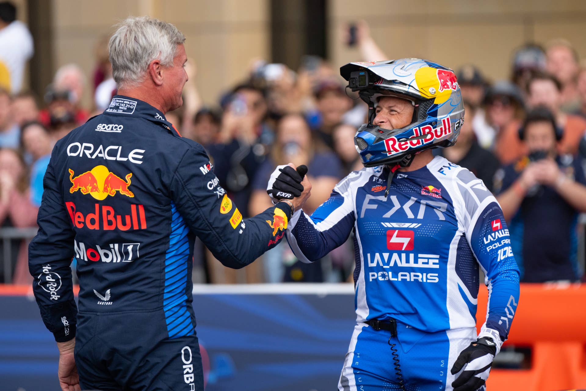 F1 Razer's F1 racers wowed fans in downtown Minneapolis during Red Bull's Showrun ...