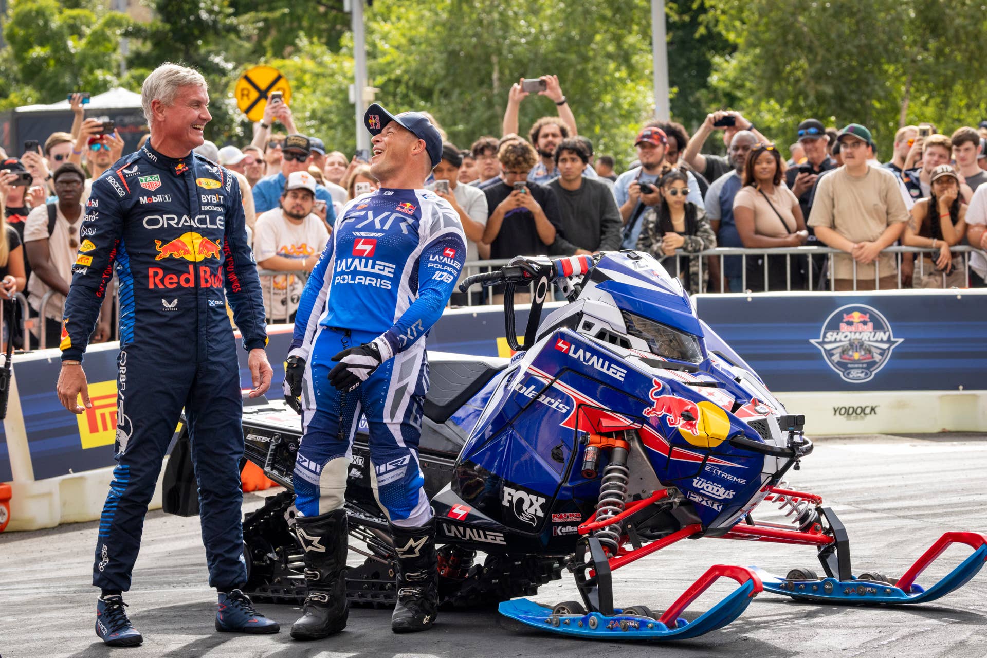 F1 racers wowed fans in downtown Minneapolis during Red Bull's Showrun ...