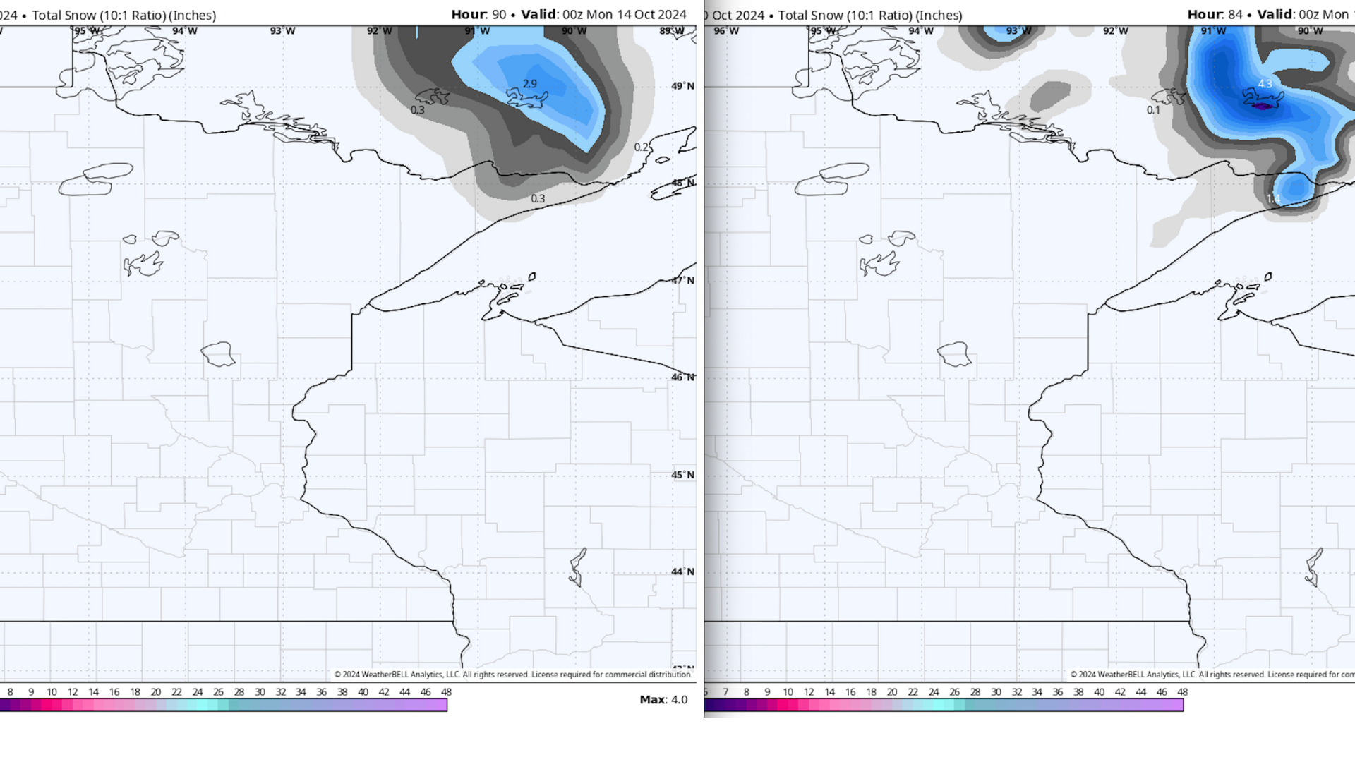 First snow of the season could be coming to Minnesota this weekend ...