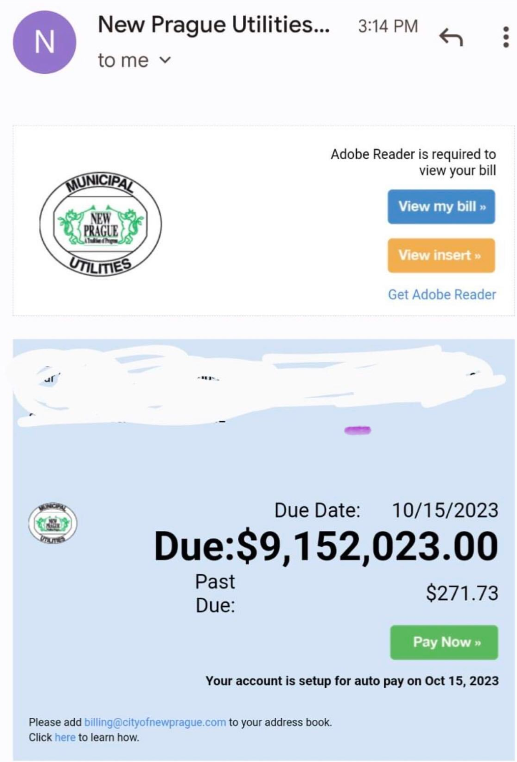 Software glitch sends New Prague residents $9.1 million utilities bills ...