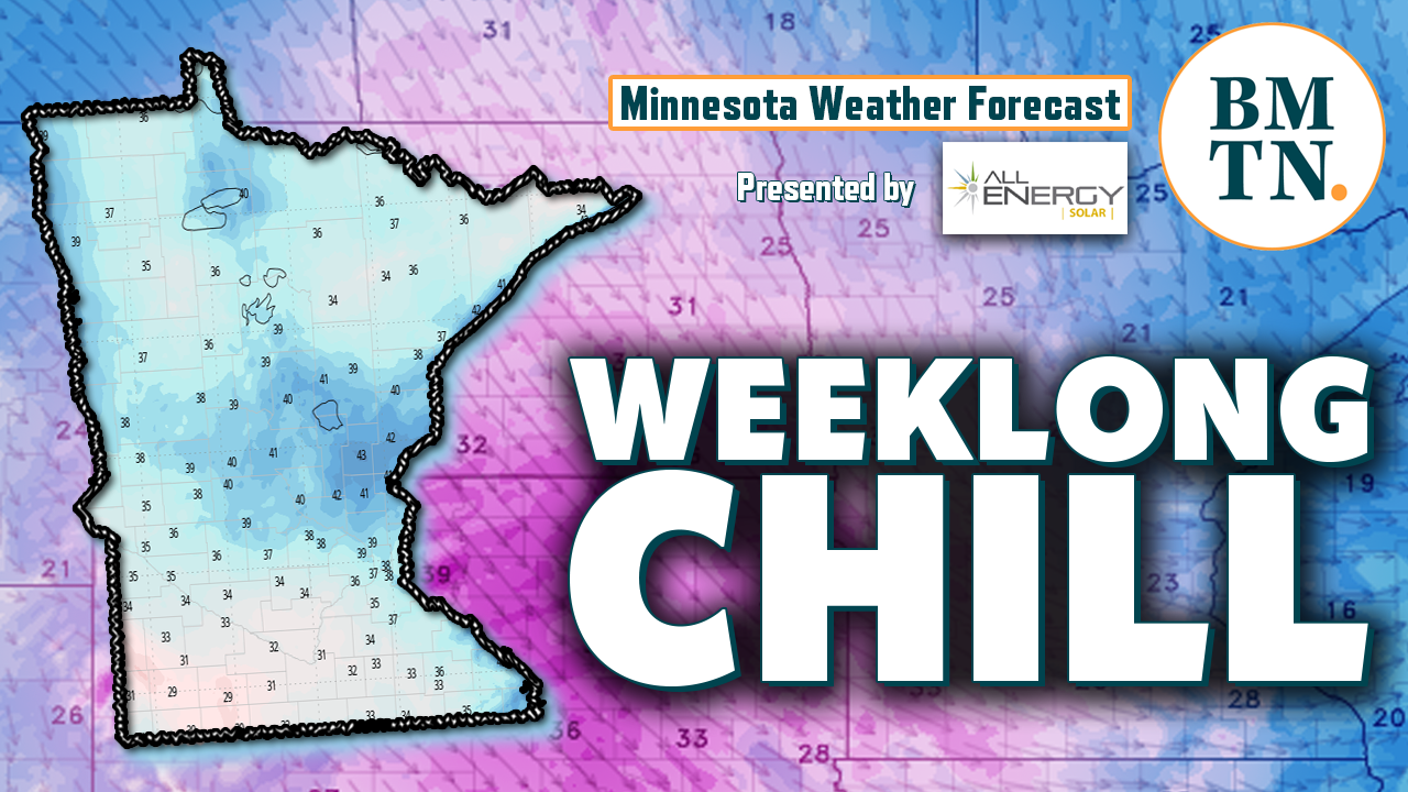 Minnesota weather forecast: Spotty showers usher in weeklong chill ...