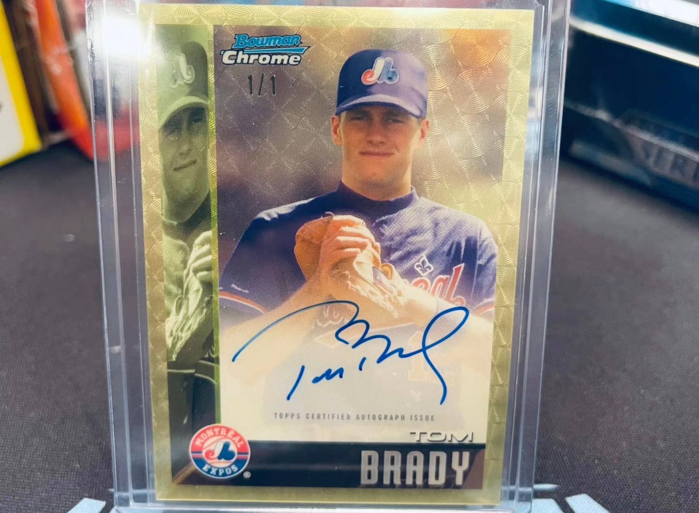 Rare Tom Brady baseball card worth $500K-plus pulled by Eagan collector business - Bring Me The News Rare Tom Brady baseball card worth $500K-plus pulled by Eagan collector business - Bring Me The News