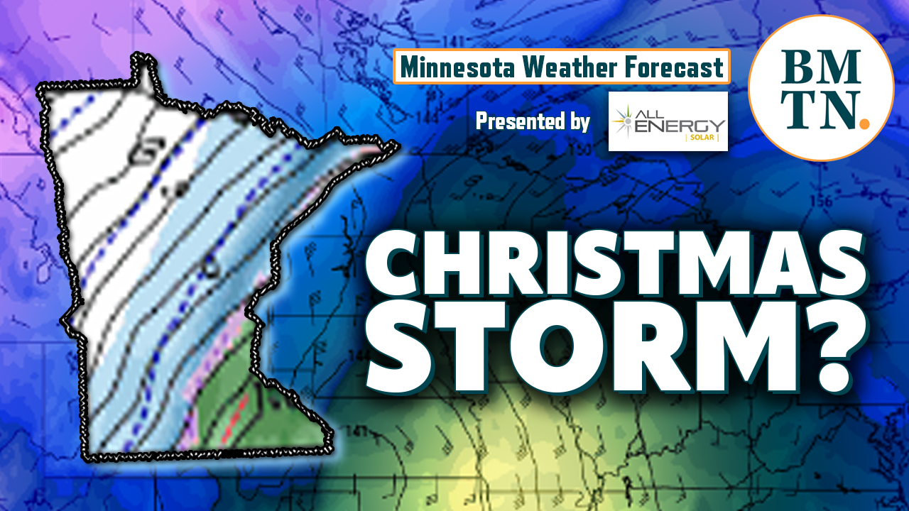 Minnesota weather forecast: Potential Christmas storm - Bring Me The News