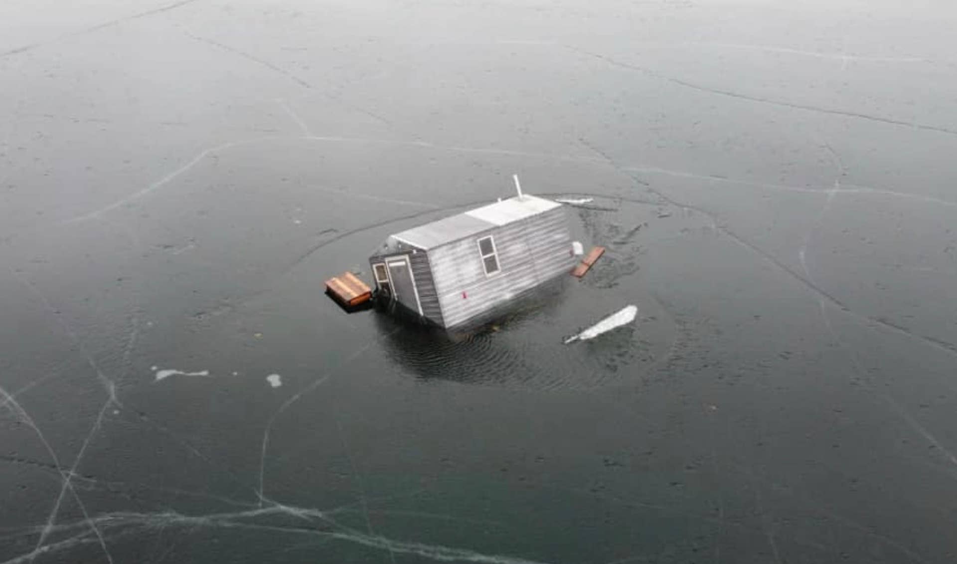Further warnings for anglers after latest lake ice collapses - Bring Me ...